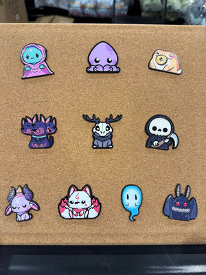 Enamel Metal Creature Pins - TOTYM