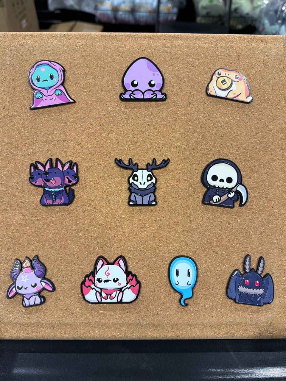 Enamel Metal Creature Pins - TOTYM