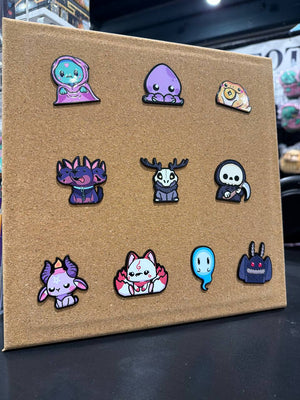 Enamel Metal Creature Pins - TOTYM