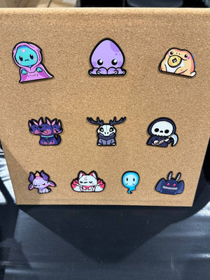 Enamel Metal Creature Pins - TOTYM