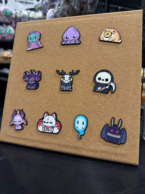 Enamel Metal Creature Pins - TOTYM