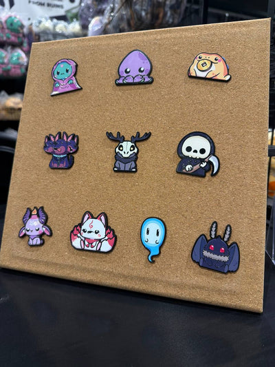 Enamel Metal Creature Pins