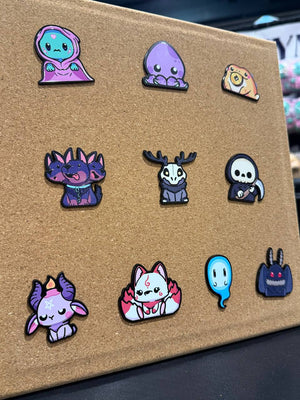Enamel Metal Creature Pins - TOTYM
