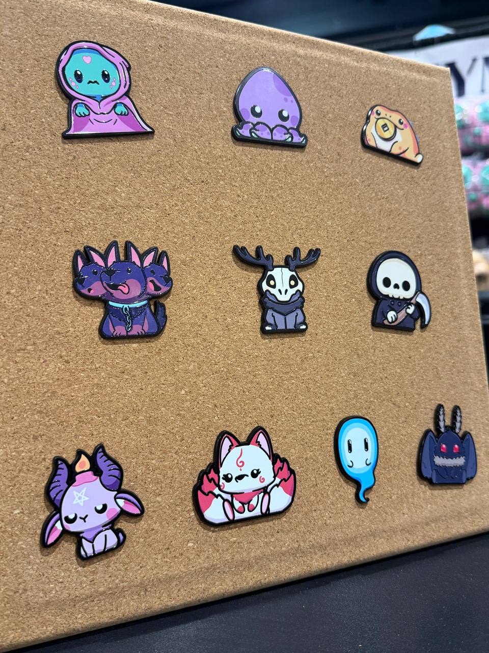 Enamel Metal Creature Pins - TOTYM