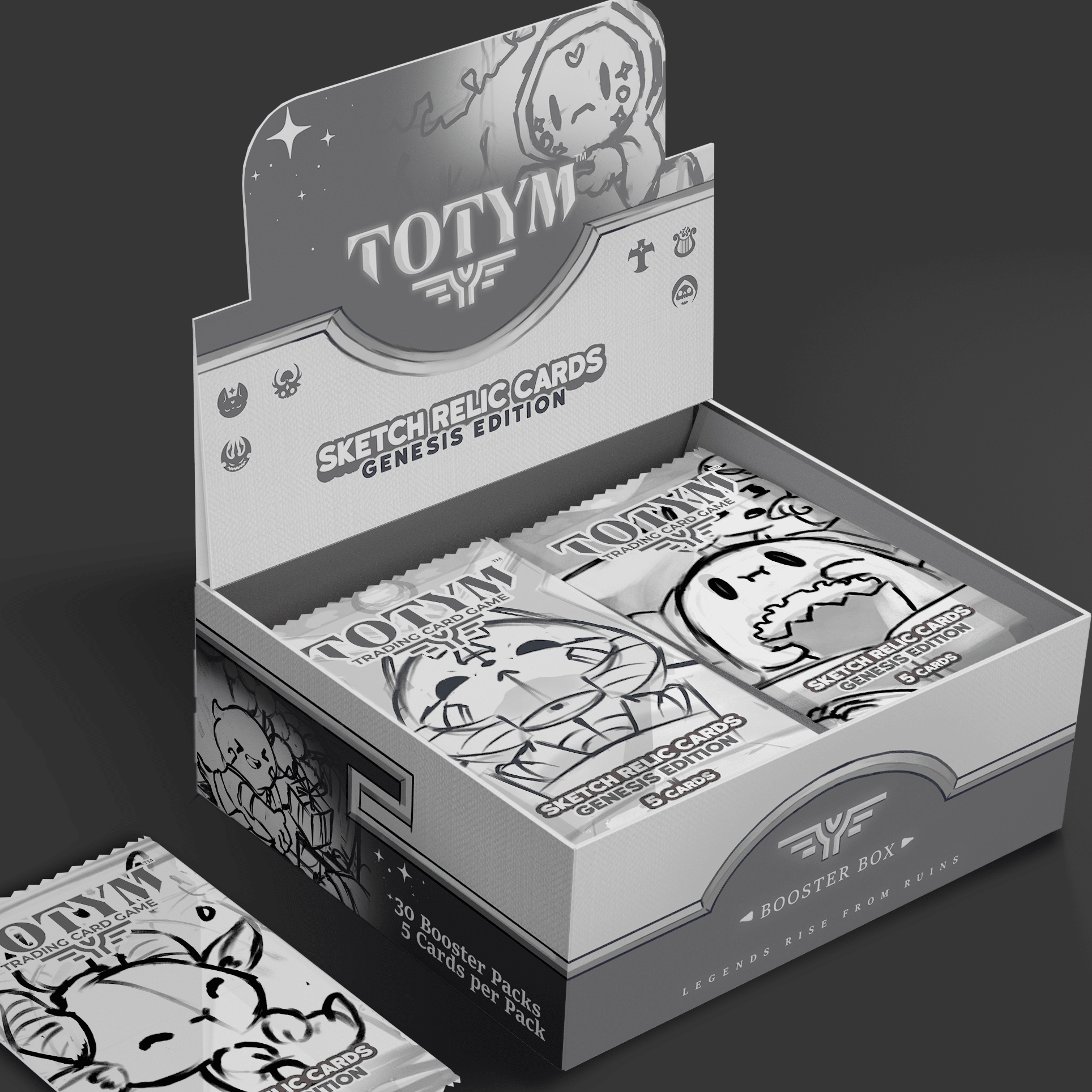 Sketch Relic: Genesis Edition | Collectible Card Packs - TOTYM
