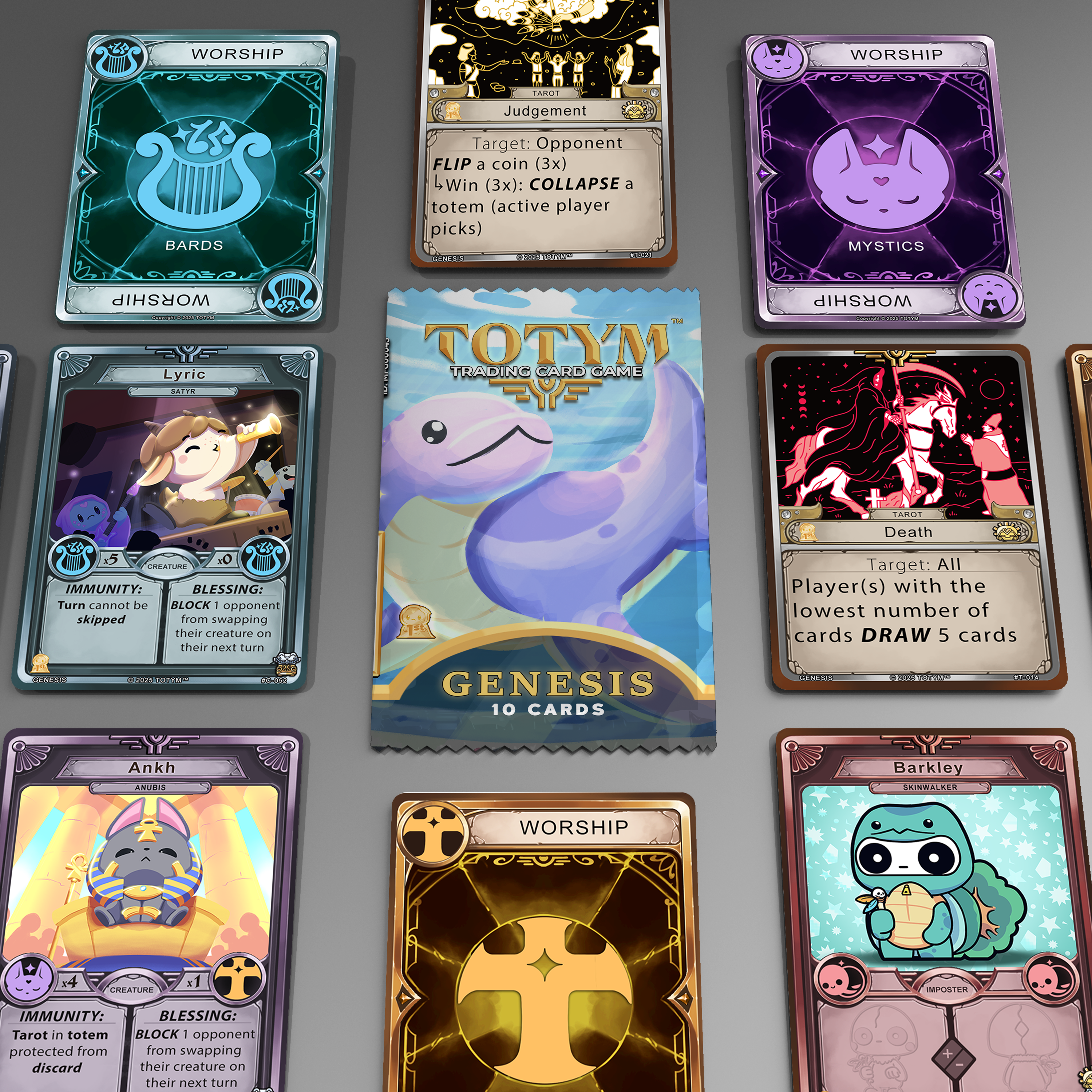 TOTYM Trading Card Game | Genesis Base Set - 1st Edition 12 Packs (Discount+) TOTYM Trading Card Game | Genesis Base Set - 1st Edition 12 Packs (Discount+)