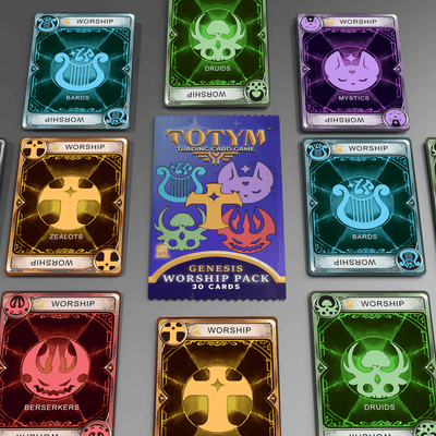 TOTYM Trading Card Game | Worship Booster Pack (30 Cards) - 1st Edition