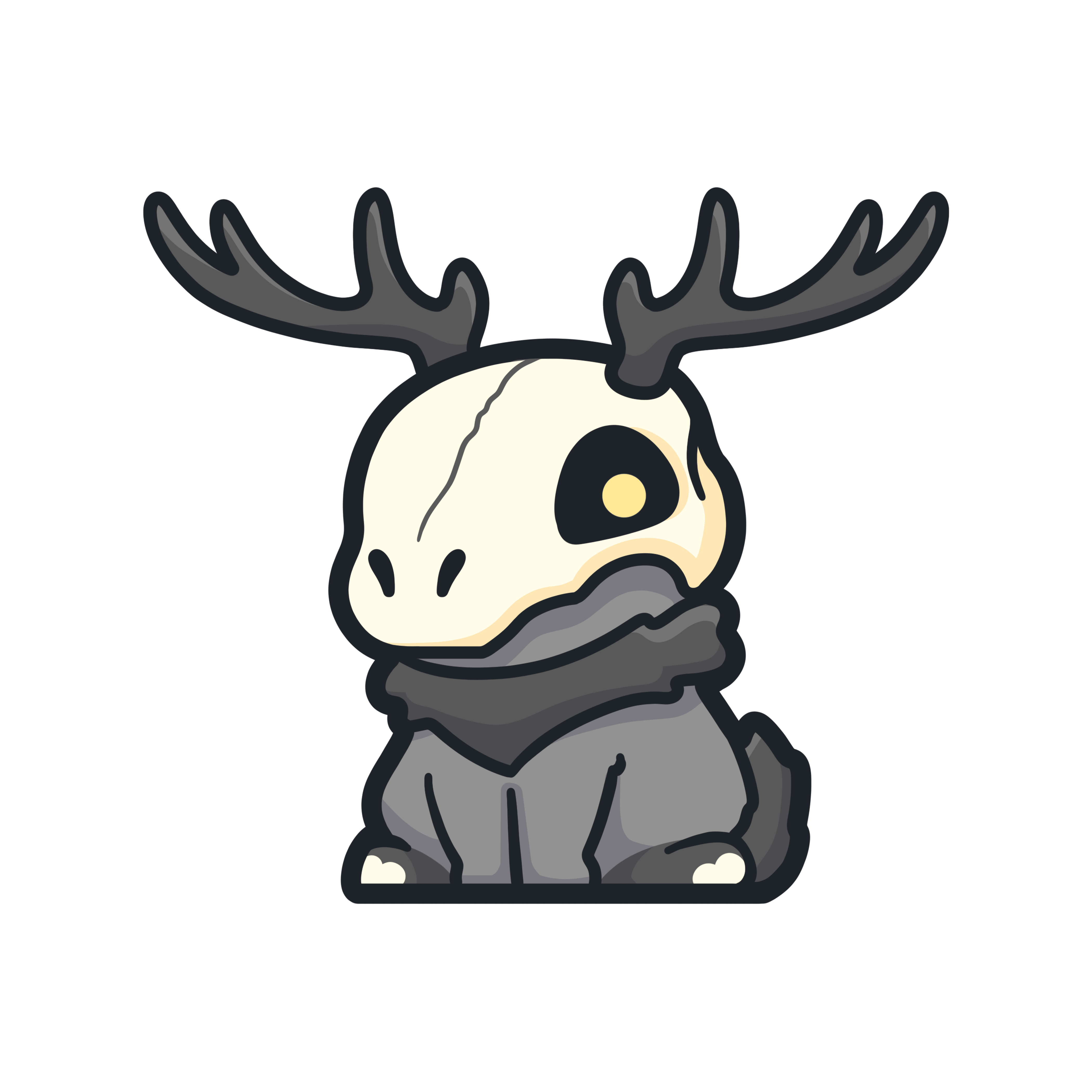 'Wendell' the Wendigo 🦌 | Plush - TOTYM